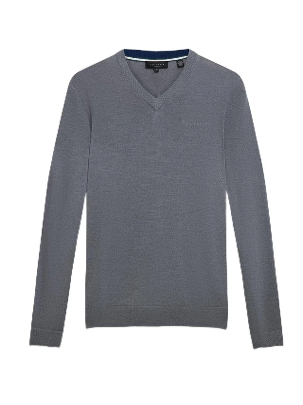 Ted Baker Men's 2819544 Shrug Sweater, MID-Grey, 4