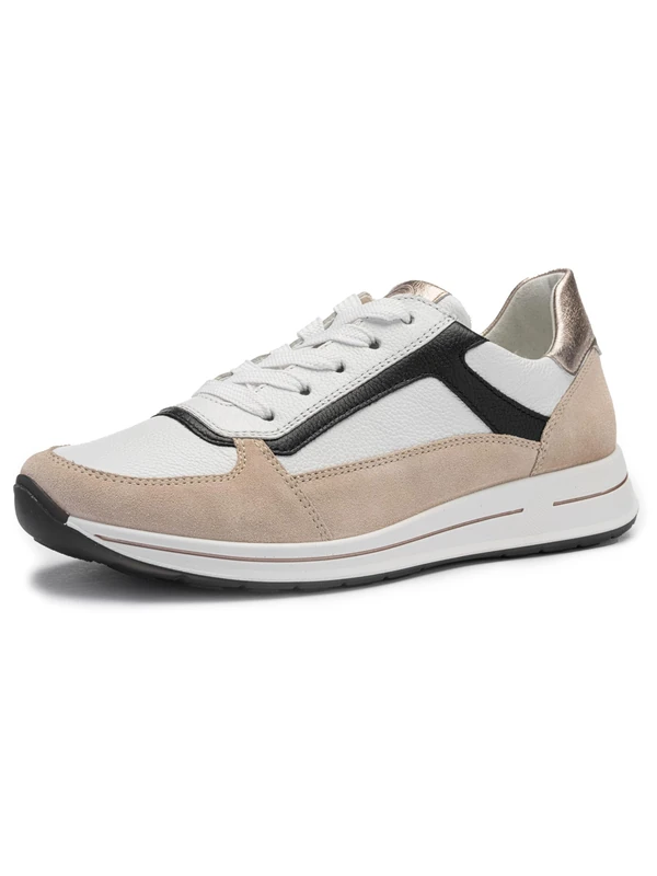 ara Women's Osaka Trainers, Shell, White, Black, 35 EU Wide