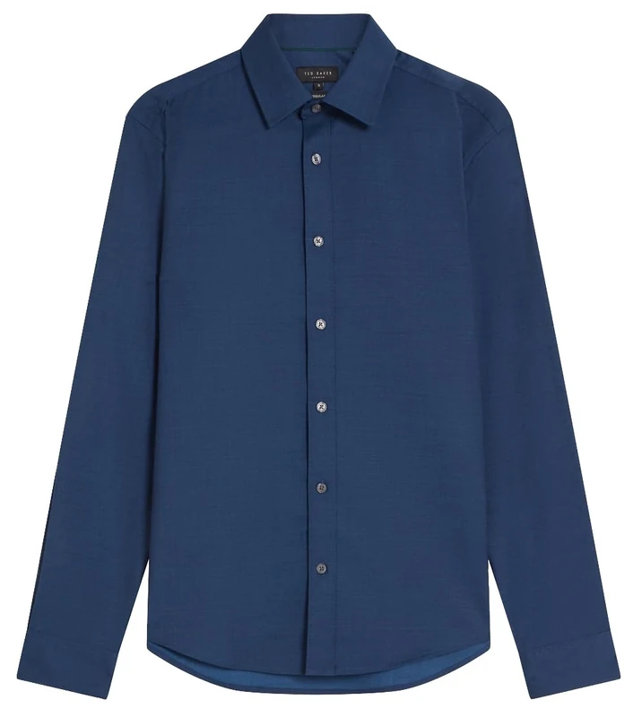 Ted Baker Men's 2818673 Dress Shirt, Blue, 32