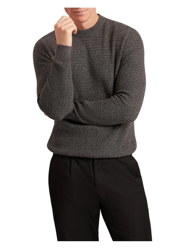 Ted Baker Men's 2817131 Shrug Sweater, MID-Grey, S