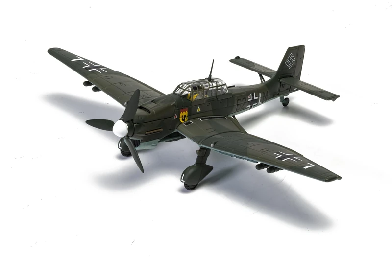 Corgi AA32520 Junkers Ju87B-1 Stuka - Uffz Pittroff and Uffz Scubert - Battle of Britain 85, Die-cast model for 14+ years, adults and collectors