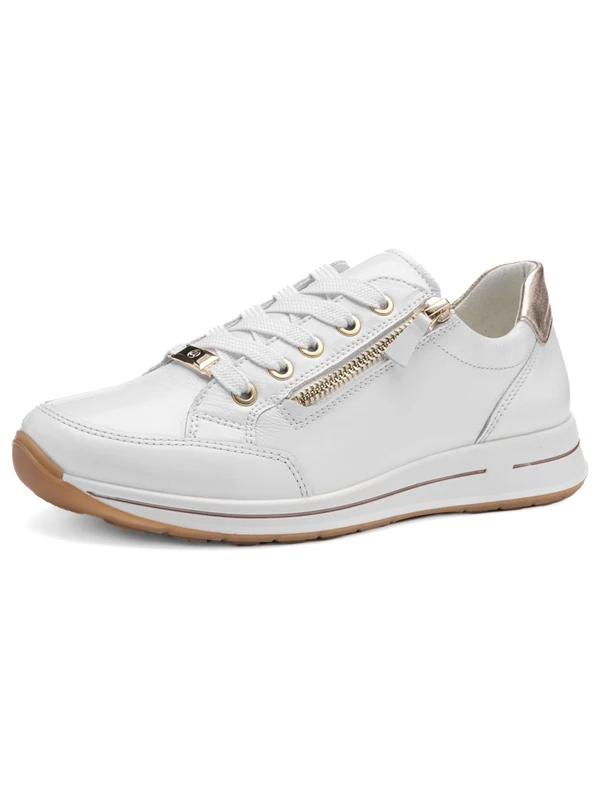 ara Women's Osaka Trainers, White, Sand, EU 41 Wide
