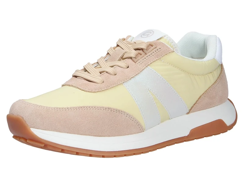 ARA Women Malibu Sneaker, Beach Vanilla Shell White, 37 EU Weit - Image 1