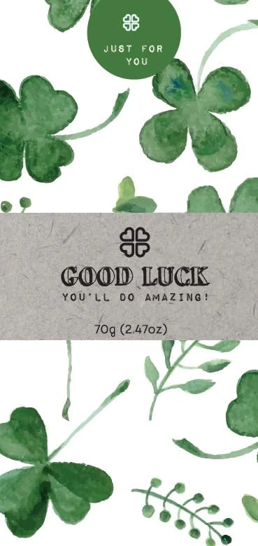 Just For You - Good Luck Milk Chocolate Bar 70g x 20