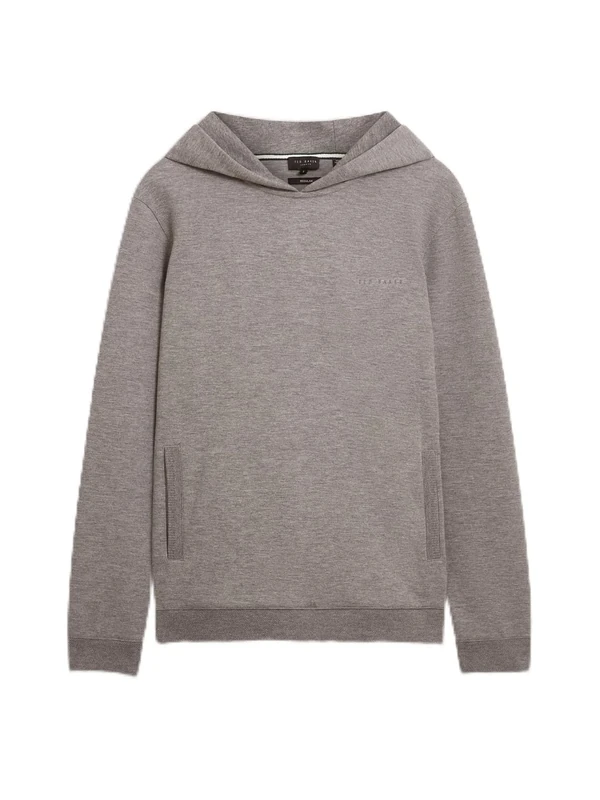 Ted Baker Men's Branded Merino Knitted Hoodie