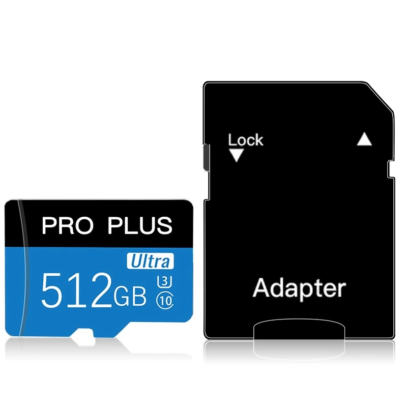 512GB microSDXC U3 High Speed Transfer Micro SD Card Memory Card with Adapter For Smartphone,Action Camera,Portable Gaming Devices and Drone