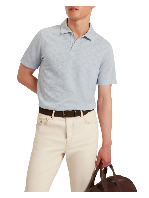 Ted Baker Men's 2807742 Polo Shirt, PL-Blue, M