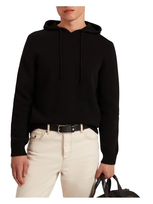 Ted Baker Men's Merino Wool Blend Hoodie - Regular Fit