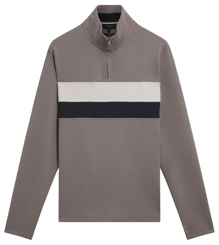 Ted Baker Men's 2793735 Shrug Sweater, Taupe, XL