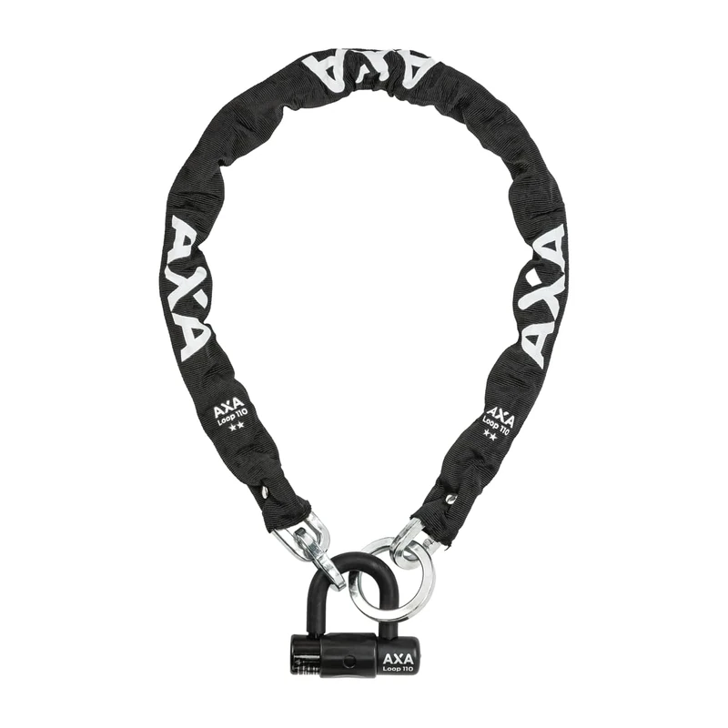 AXA Loop 110 Chain Lock - Length 110 cm - Security Level 15 - High Security for E-Bikes and Cargo Bikes