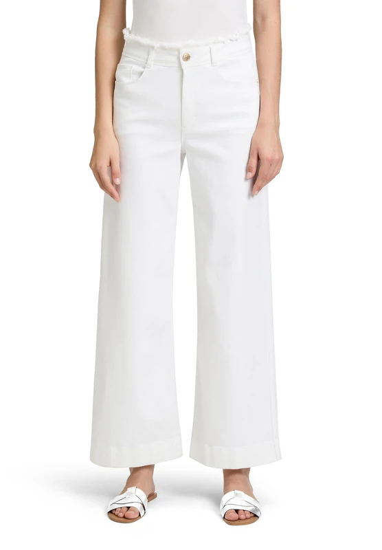 Betty & Co 6679/3156 Jeans, White/Denim, 36 Womens
