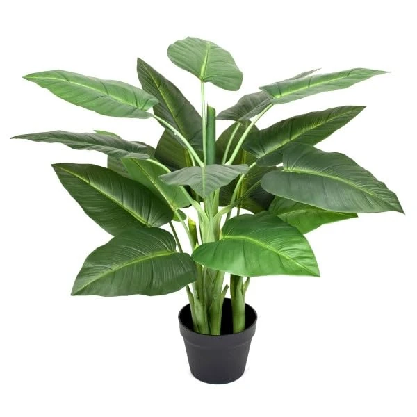 GreenBrokers Artificial Real Touch Calla Lily Tree in Pot 90cm/3ft