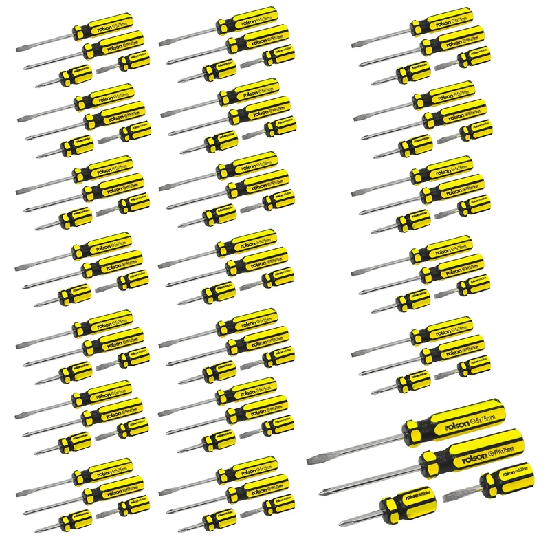 Rolson 92507 4Piece Screwdriver Set x20