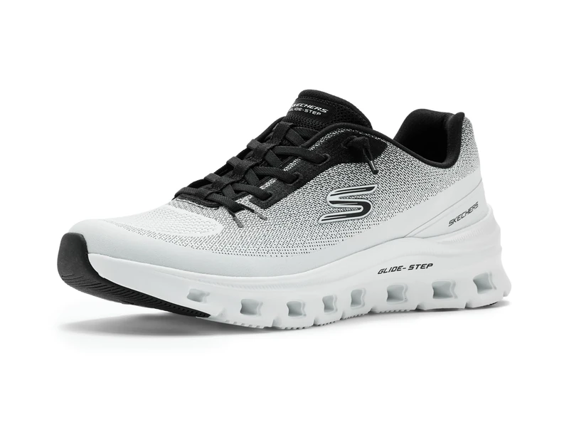 Skechers Women's Glide-Step PRO Soft Mirage Trainers, White, 4 UK