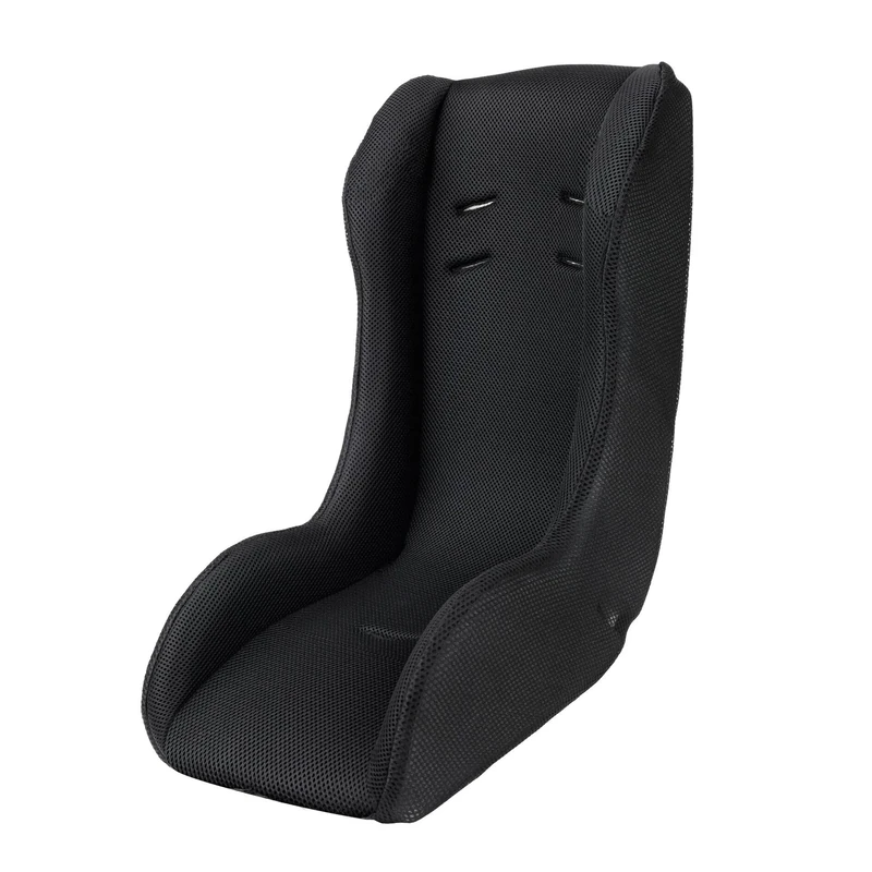 POLISPORT 8015000022 – Mini Pelican Fleece Toddler Seat Reducer with 3-Point Harness for Trailer, Stroller and Cargo Bike – Warm, Safe and Compatible for Children from 7 to 18 Months, White