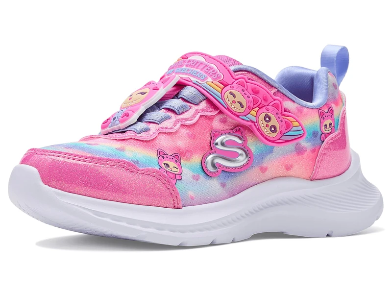 Skechers Girls' Jumpsters Cutie Critters, Pink, 11.5 UK Child