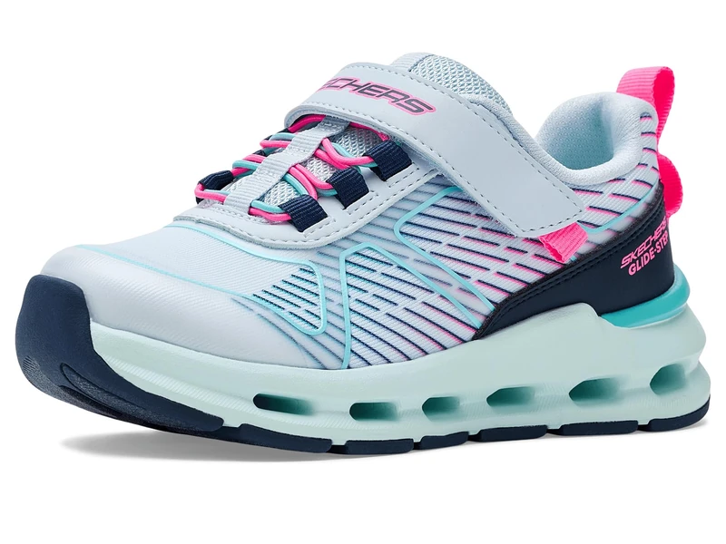 Skechers Girls' Glide-Step Plus Trainer, Green, 10.5 UK Child