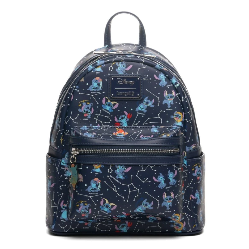 Loungefly Disney Lilo and Stitch Zodiac Glow in the Dark Backpack