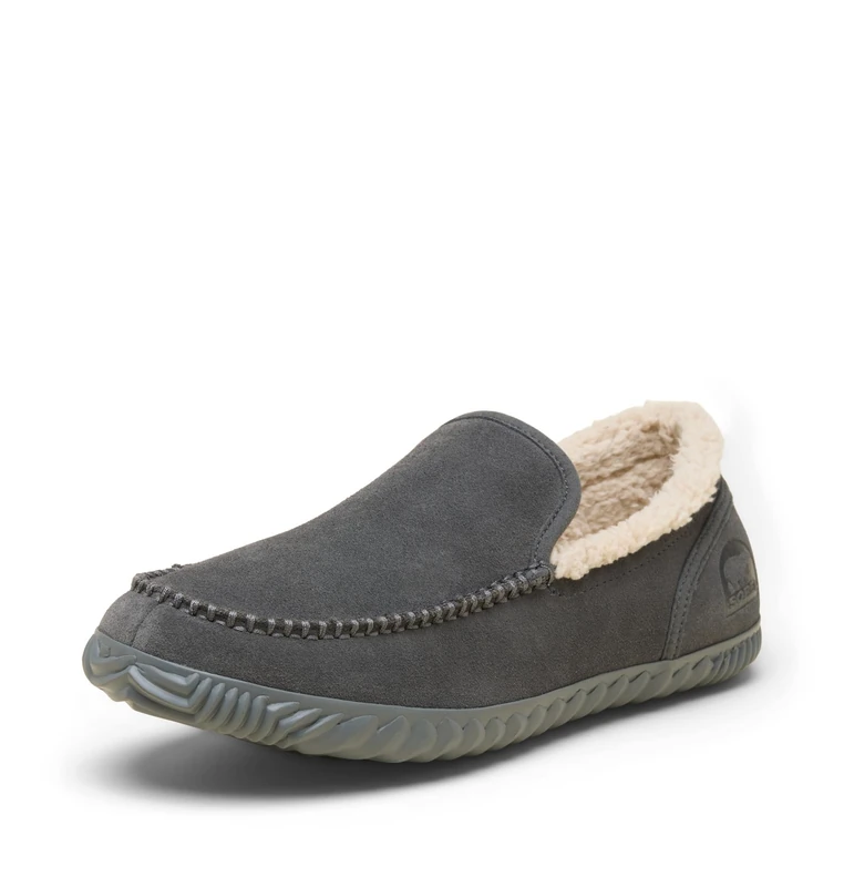 Sorel Men's Dude Moc, Slippers, Grill/Black, 10 Regular