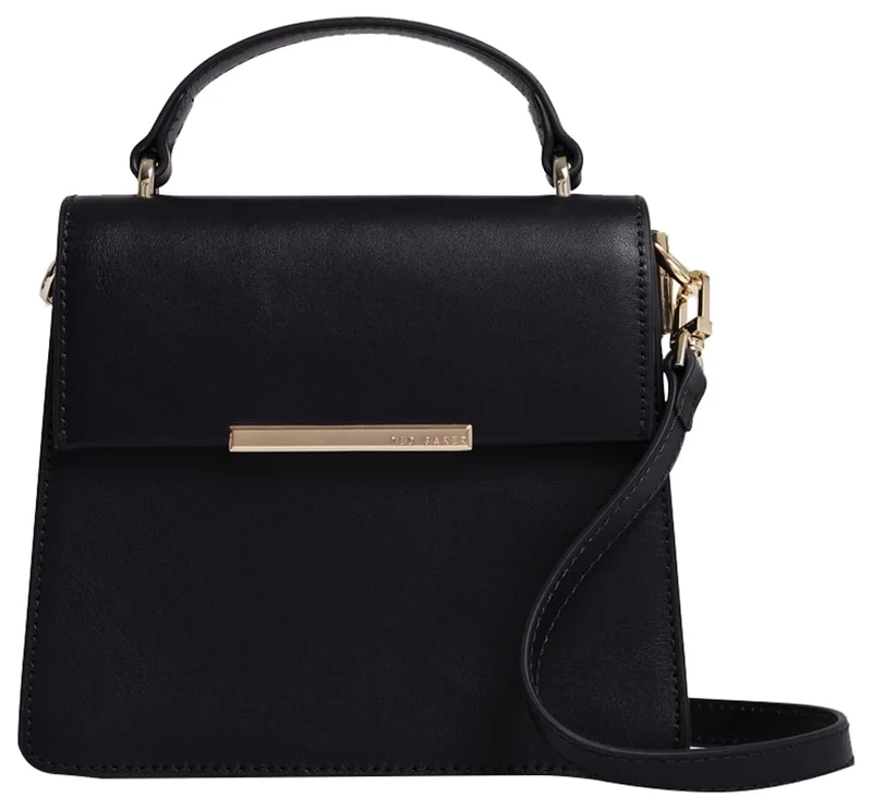 Ted Baker London Bar Detail Medium Top Handle Bag, NAVY, One Size