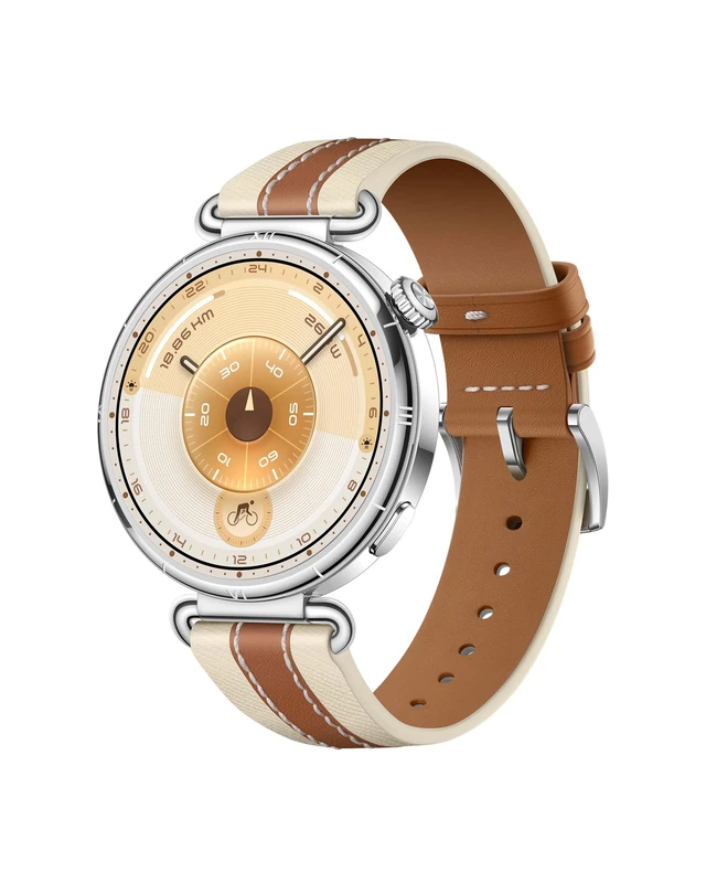 HUAWEI WATCH GT 6 GPS 41mm Smart Watch, AMOLED Touchscreen, up to 14 days battery life, Cycling, 100+ Sports Mode, iOS & Android Compatible, All-day Health Monitoring, Emotional Wellbeing, Brown