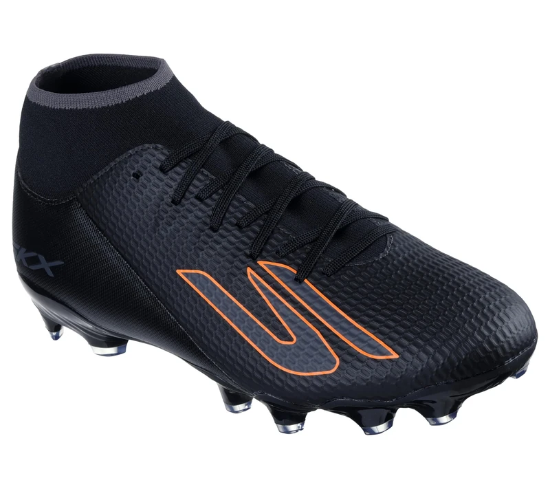 Skechers Men's SKX_2 High Academy Firm Ground Football Boots, Black, 6 UK