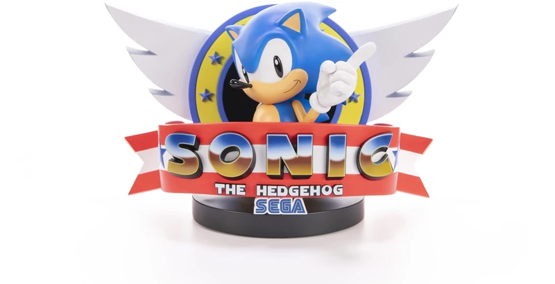 First4Figures - Sonic the Hedgehog - Sonic Title Screen RESIN Statue/Figures