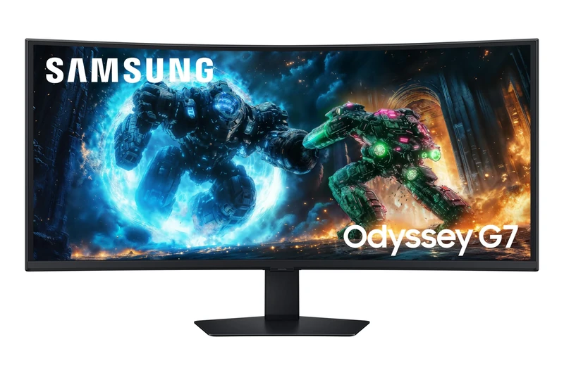 Samsung Odyssey G7 LS40FG756EUXXU 40" Curved Ultrawide 5K2K WUHD Gaming Monitor - 180Hz, 1ms, 5120x2160 UltraHD, 1000R, HDMI 2.1, Displayport, USB, Height Adjust