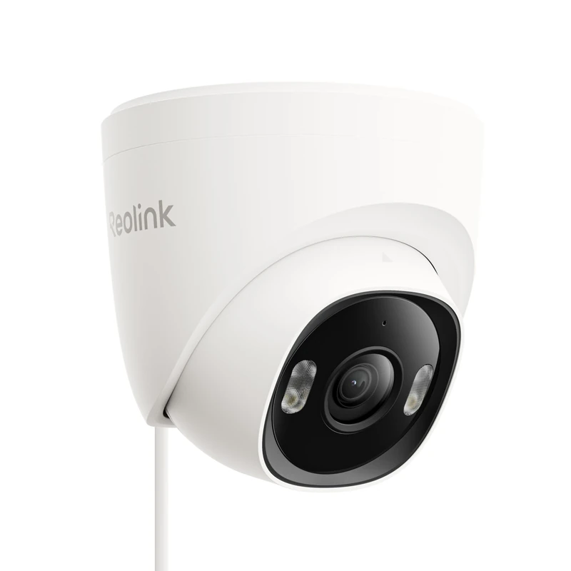 Reolink PoE Security Camera Dome Outdoor with Human/Vehicle Detection, Weatherproof, Audio Recording, RLC-424A