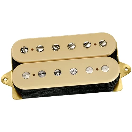 DiMarzio DP500CR Super PAF Ceramic - High Output Humbucker for Electric Guitar - Vintage Look Bridge Pickup Cream