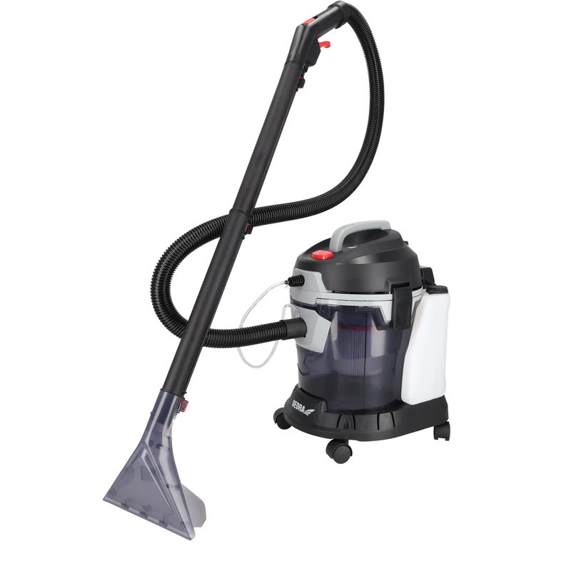Dedra 2 in 1 Vacuum Cleaner for Wet and Dry Vacuum Cleaner, 1400W Power, Detergent Spray Function, Air Blow Function, Transparent Main Tank, Cable Holder - Image 1