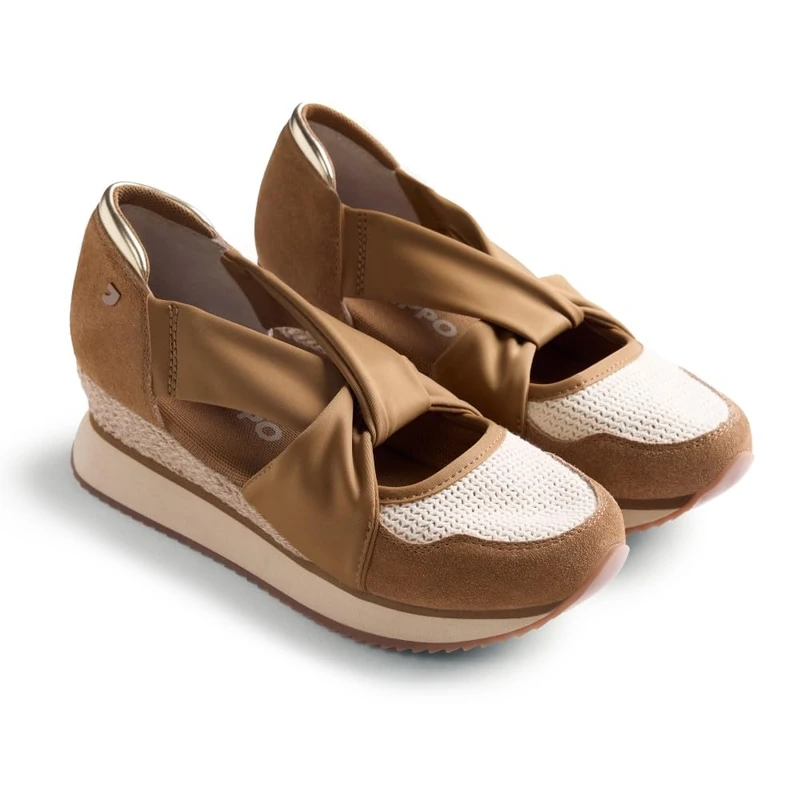 GIOSEPPO Women's Vuka Platform, Camel, 5.5 UK