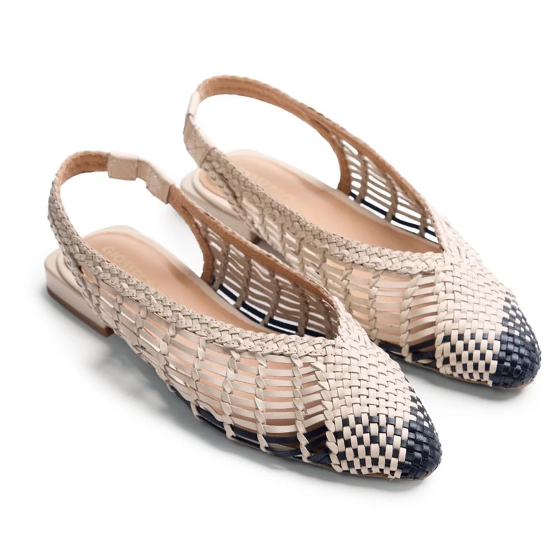 GIOSEPPO Women's Magarini Mary Jane Flat, Ivory White, 7.5 UK