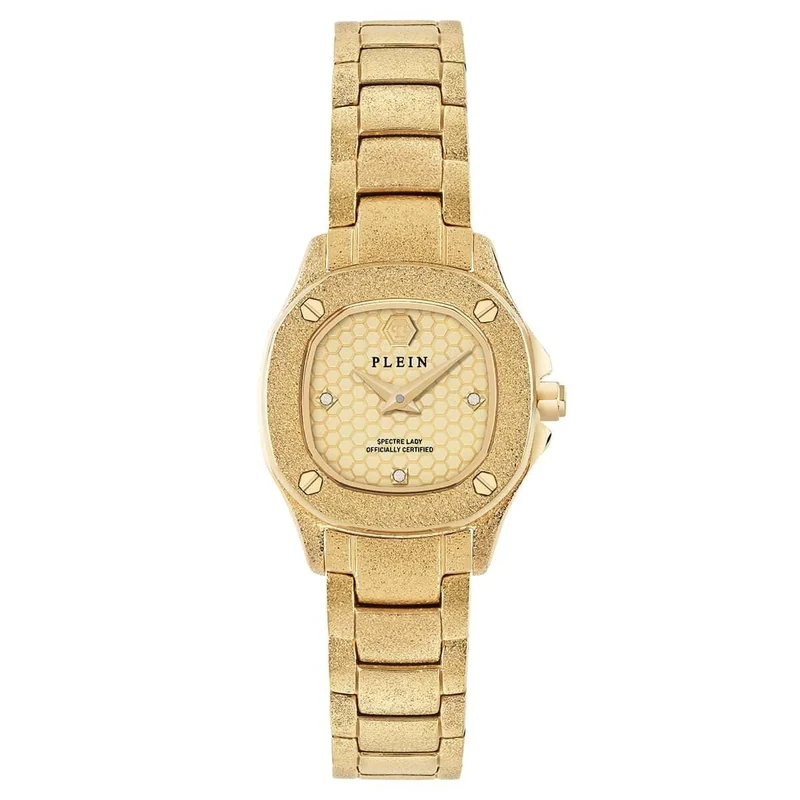 Philipp Plein Women's Analogue Quarz Watch with Stainless Steel Strap PW5FA0225