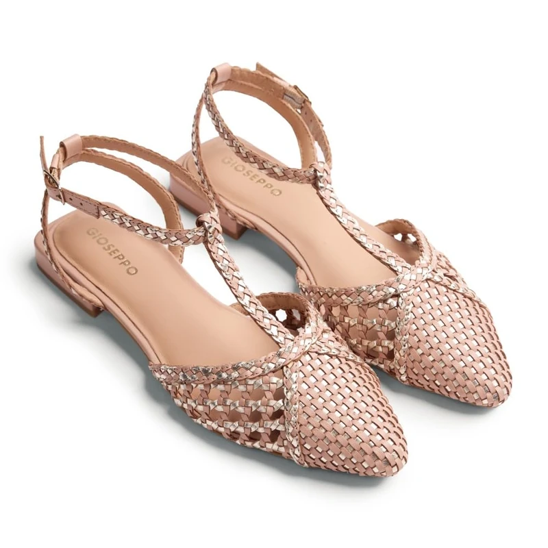 GIOSEPPO Women's Jhelum Mary Jane Flat, Nude, 7 UK - Image 1