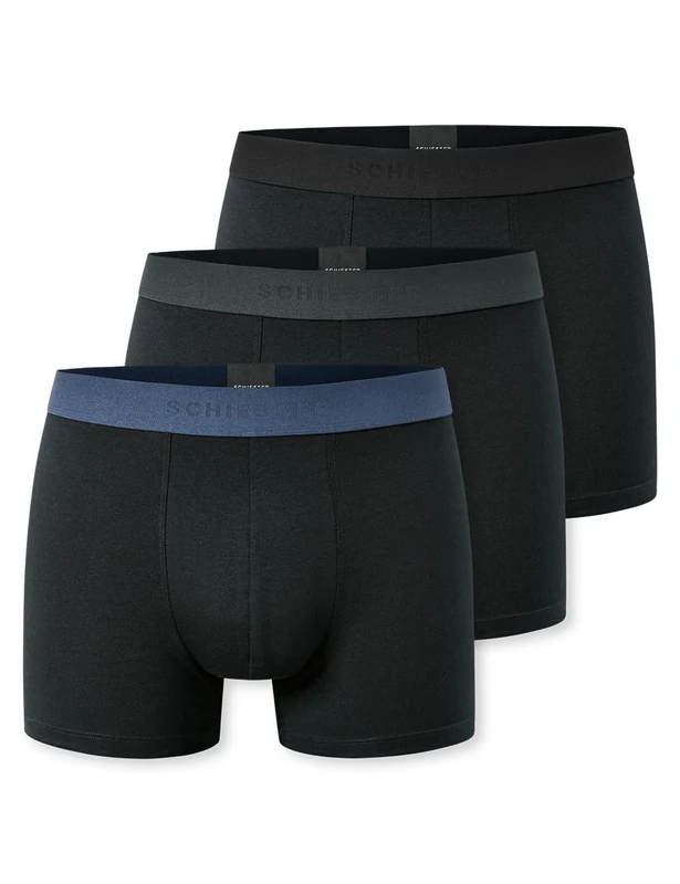 Schiesser Men's Boxer Shorts, Assorted 3_183243, M - Image 1