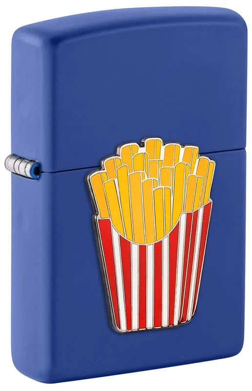 Zippo Lighter, Metal, Royal Blue mat, One Size