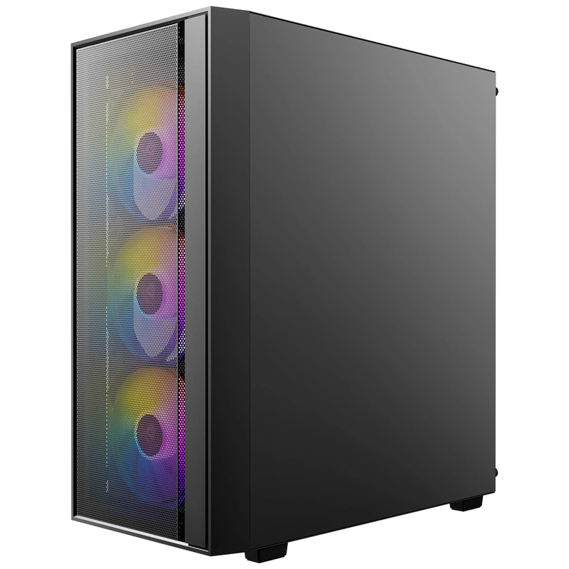 ANTEC AX65 ARGB PC Case Midi Tower Gaming ATX, Black