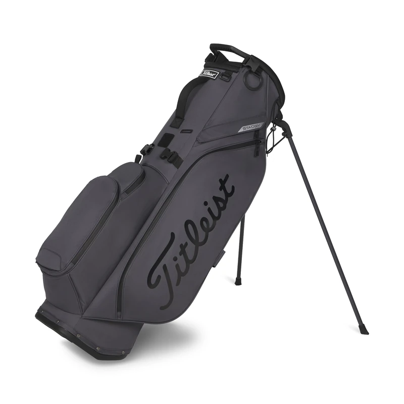 Titleist Players S4 StaDry Stand Golf Bag, Graphite/Black/Black