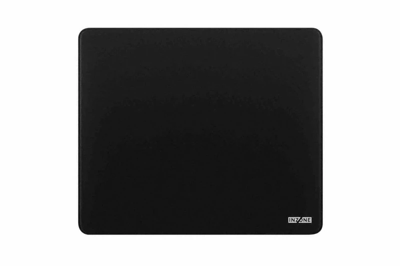 Sony INZONE Mat-F Gaming Mouse Pad – Large 480x400mm, Precision Glide Surface, Anti-Slip SlimFlex Base, 6mm Comfort Foam, Low-Profile Stitched Edges, FPS Control, Non-Slip, PC Gaming – Black