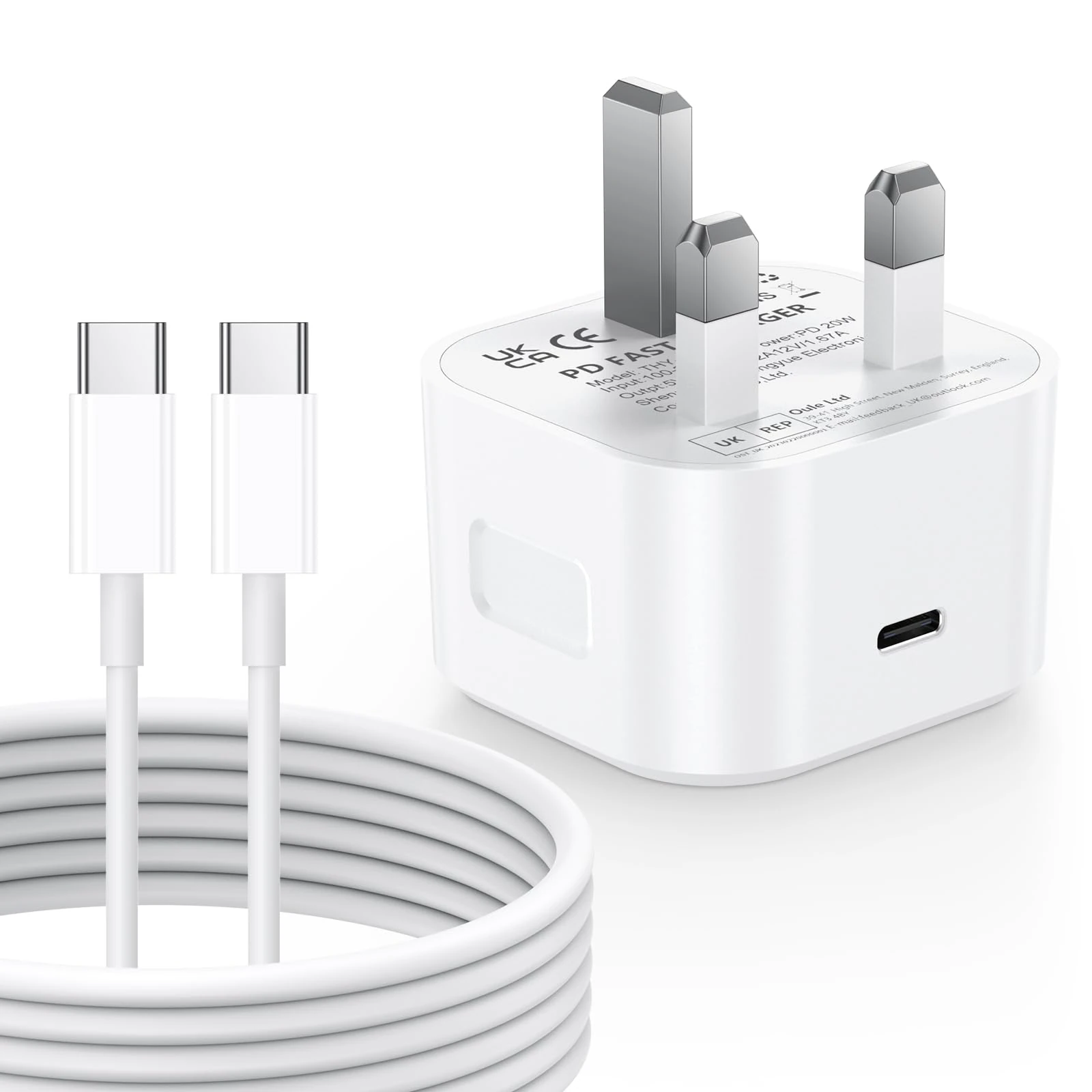 Google Pixel Fast Charger for Google Pixel 9/9 Pro/9 Pro XL/9 Pro Fold/10/10 Pro/10 Pro XL/10 Pro Fold/8 P.ro/8/8A, 30W USBC Charger Plug and Cable 2M, Power Adapter Plug UK with Type C Charging Cable