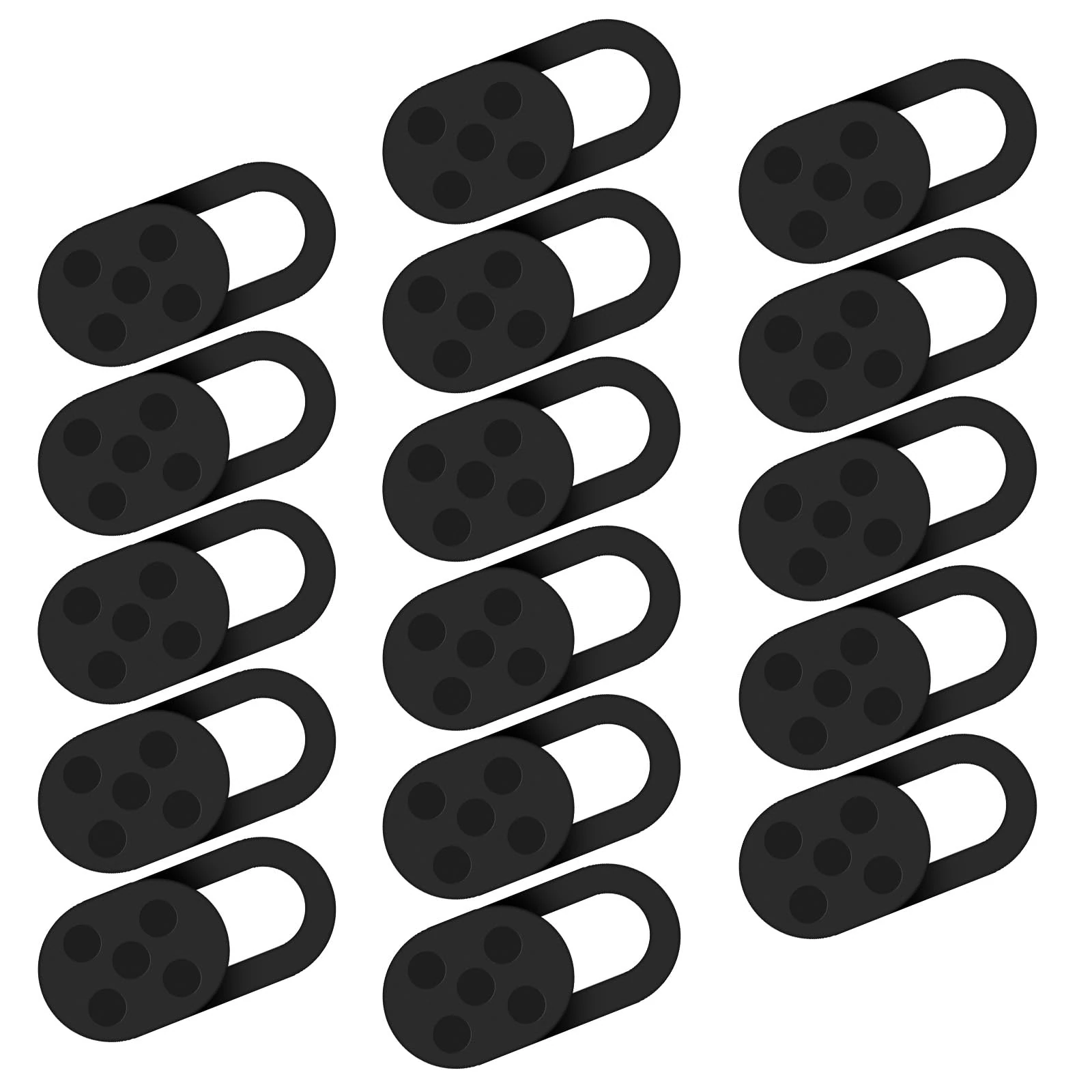 kurkip Webcam Cover Slide 16 Pieces, Macbook Camera Cover Slider, Camera Cover Slider Compatible for Laptop, Desktop, PC, iPad, Macbook Pro, iPad Pro, Phone Protect Your Visual Privacy and Security