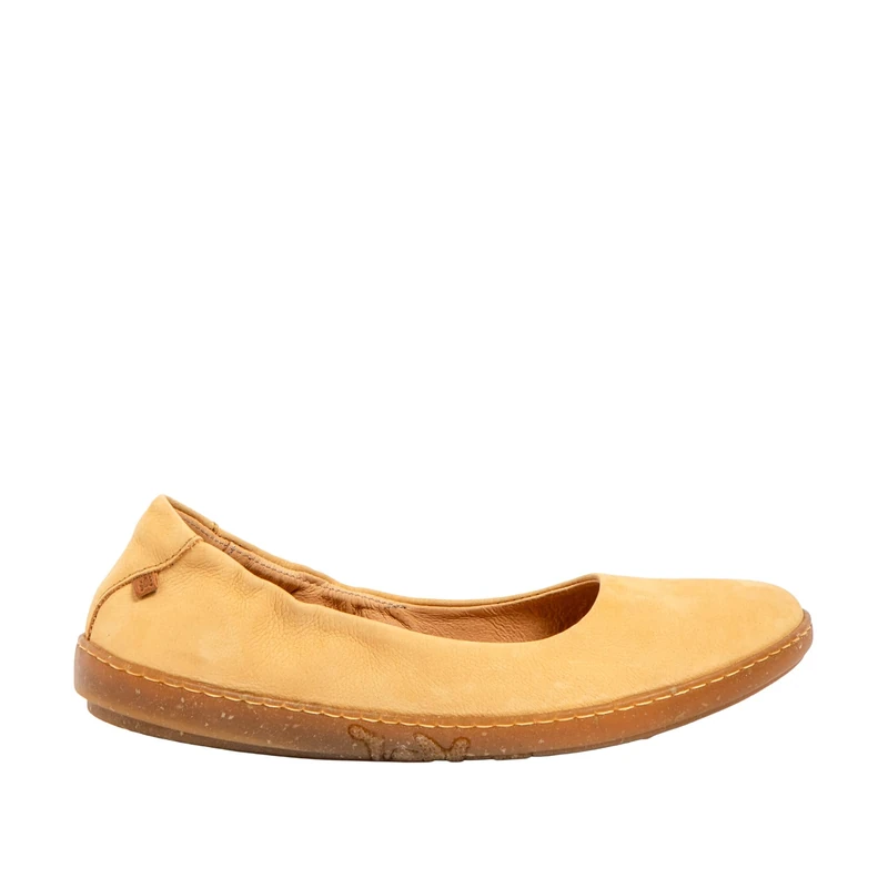 El Naturalista Women's N5300 Coral Flat Sandal, Honey, 4.5 UK