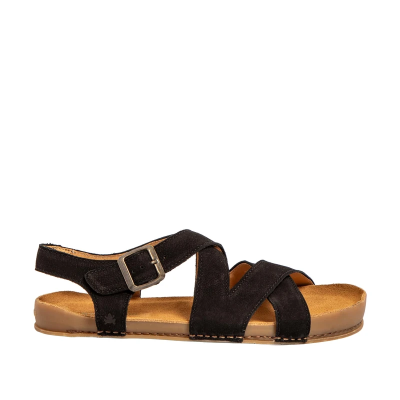 El Naturalista N6005 Horizon Flat Sandals Unisex Adult, Black, 43 EU - Image 1