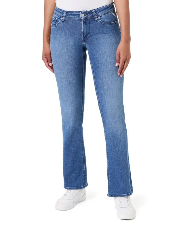 Replay New Luz Bootcut Women's Jeans, Medium Washed Blue 109 (Blue), 26W/30L