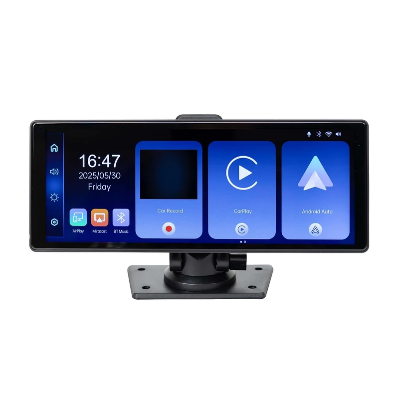 PNI L1026 10.26 inch car monitor, wireless Carplay, navigation, music, handsfree, bluetooth, FM transmitter