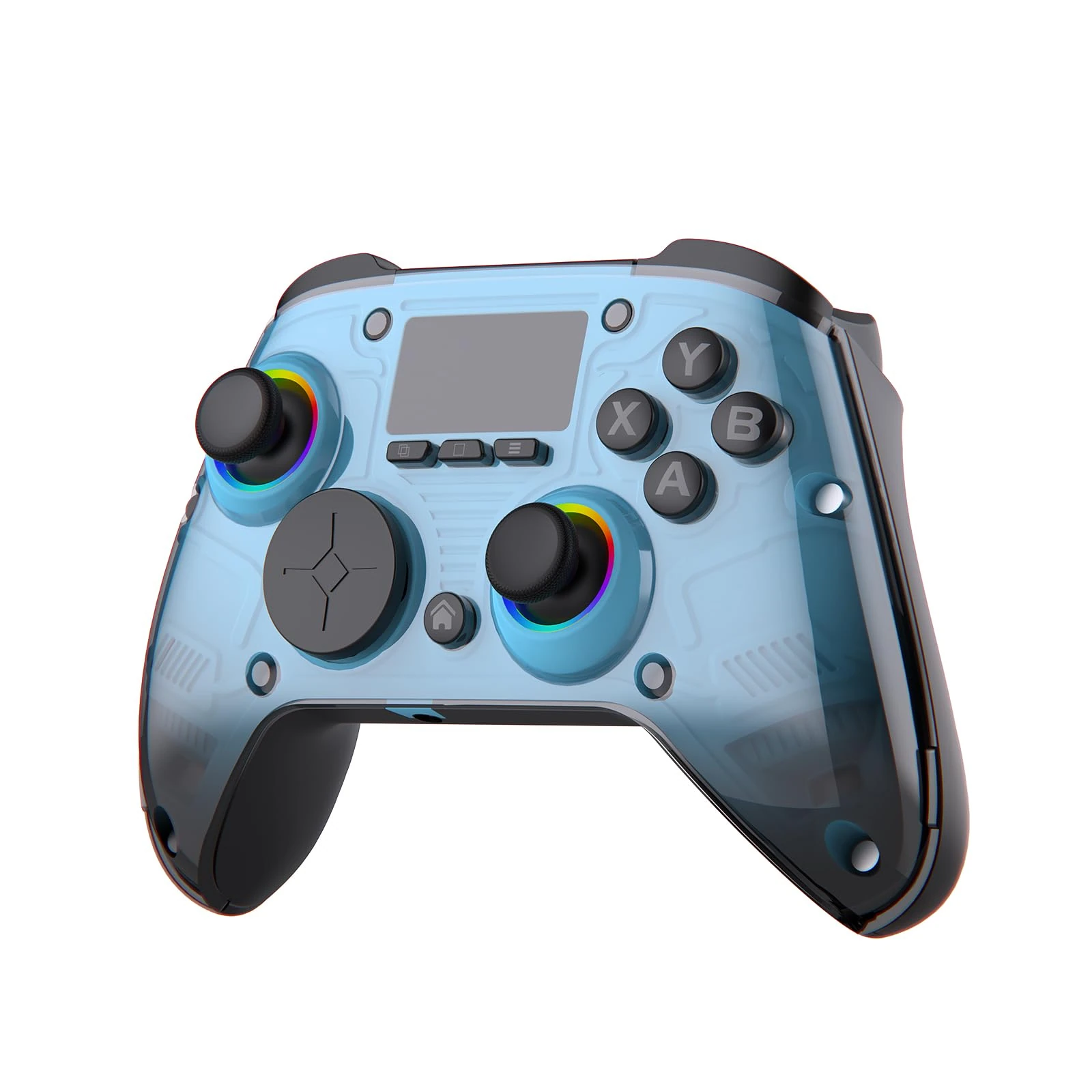 AOC Wireless Gaming Controller for PC/Switch/iOS/Android/PS4 (Black blue)
