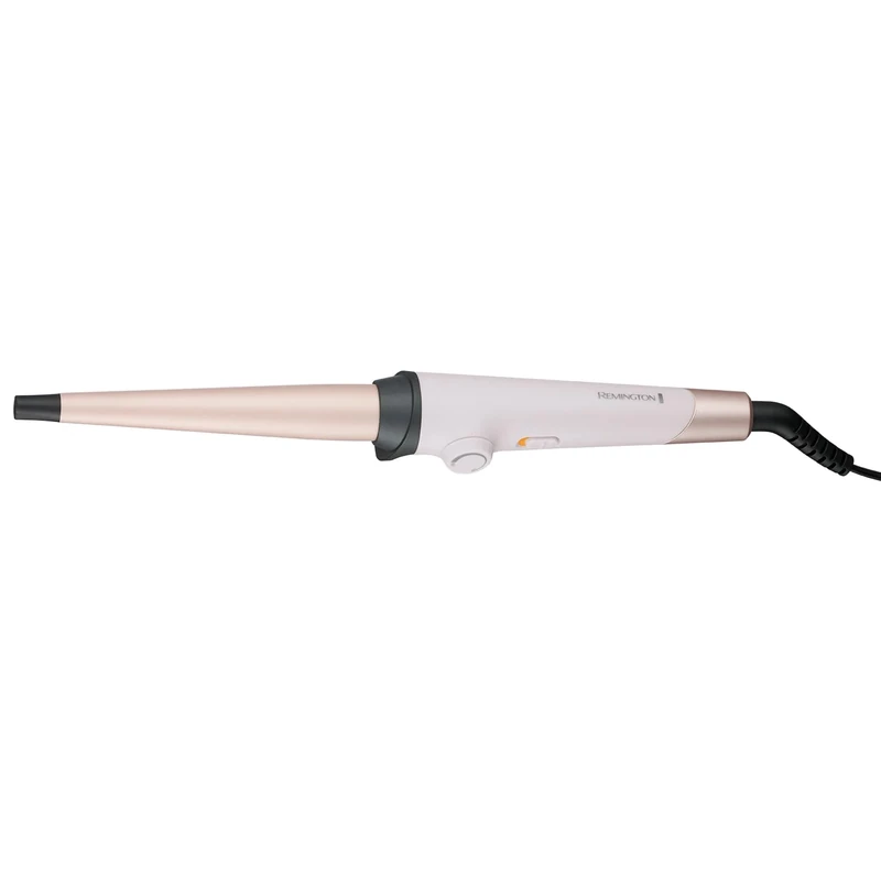Remington Curling Wand [Advanced Ceramic + Almond Oil] Almond Allure Series (13–25mm Tapered Barrel, 30 Heat Settings, Fast Heat-Up, Worldwide Voltage) CI4807