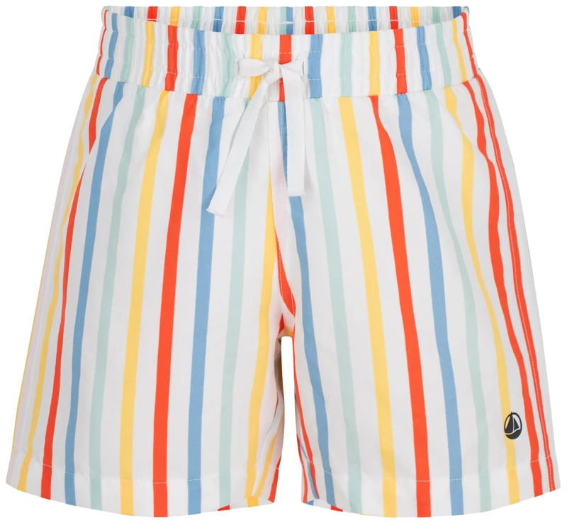 Kids Striped Swim Shorts