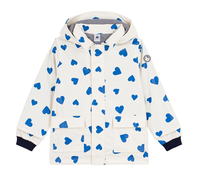 Petit Bateau Girl's A0fie Day Apparel, Milk/Twilight, 6 Years